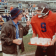 Illustration for article titled Adidass new fall collection takes inspiration from...Adam Sandlers iWaterboy/i character